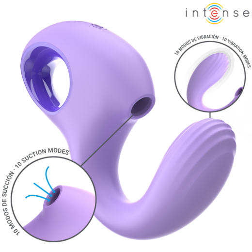 INTENSE - BAXTER VIBRATOR & STIMULATOR VIOLETT
