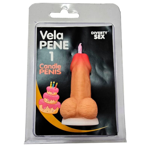 DIABLO PICANTE � PENISKERZE IN FORM DER ZAHL 1, FLEISCHFARBE
