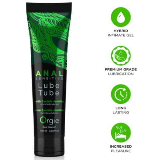 ORGIE - GLEITGEL F�R EMPFINDLICHEN ANUS, HYBRID-INTIMGEL, 100 ML