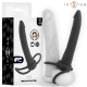 INTENSE - LUCAS ANALDILDO MIT PENIS- UND HODENRING AUS SILIKON