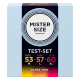 MISTER SIZE - MUSTERPACKUNG KONDOME GR�SSE 53-57-60 MM (3 EINHEITEN)