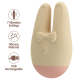 ROMANCE - EXTERNER STIMULATOR MIT HASE UND 7 VIBRATIONSMODI