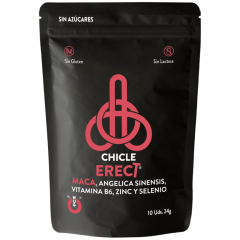 WUG ERECT � Funktioneller Kaugummi mit Maca, Zink und Vitaminen zur Steigerung von Energie und Leistungsf�higkeit beim Mann.