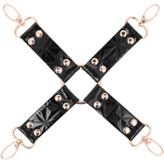 BEGME - BLACK EDITION VEGANE LEDER-HOG-KRAWATTE