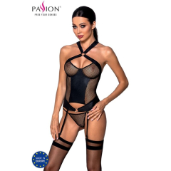 PASSION - AMANDA KORSETT �KOLOGISCHES LEDER L/XL