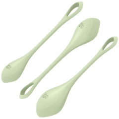 SATISFYER - YONI POWER 2 TRAININGSSET GR�N