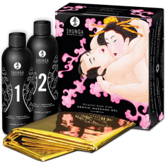 SHUNGA - ORIENTALISCHES K�RPER-ZU-K�RPER-EROTISCHES MASSAGEGEL ERDBEER UND CAVA
