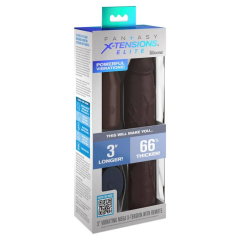 FANTASY X- TENSIONS - PIPEDREAMS H�LSE 22,86 CM + 7,62 CM STECKER REMOTE BRAUN