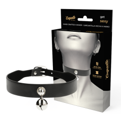 COQUETTE CHIC DESIRE - HALSKETTE AUS VEGANEM LEDER F�R DAMEN RASSEL-ZUBEH�R