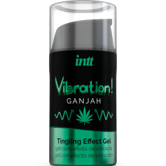 INTT - KRAFTVOLLES INTIMSTIMULIERENDES FL�SSIGES VIBRATIONSGEL CANNABIS 15ML