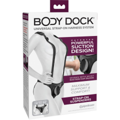 PIPEDREAMS - BODY DOCK STRAP-ON-HOSENTR�GER