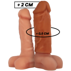VIRILXL - FL�SSIGE SILIKON V3 BRAUNE PENISVERL�NGERUNG