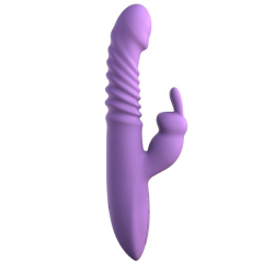 FANTASY FOR HER - KITOLITORIS-STIMULATOR KANINCHEN MIT W�RMEFUNKTION, OSZILLATION UND VIOLETTE VIBRATION