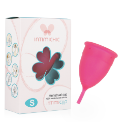 INTIMICHIC - MENSTRUAL CUP MEDIZINISCHES SILIKON - GR�SSE S