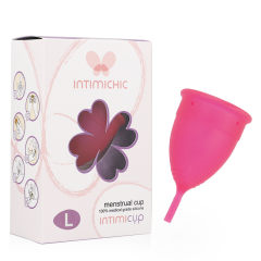 INTIMICHIC - MENSTRUAL CUP MEDIZINISCHES SILIKON - GR�SSE L