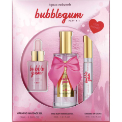 BIJOUX INDISCRETS - BUBBLEGUM-SPIELSET MIT �-L GEL UND LIPGLOSS