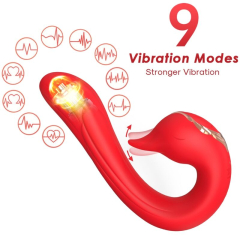 ARMONY - DELFIN VIBRATOR MULTIPOSITION & W�RMEEFFEKT ROT