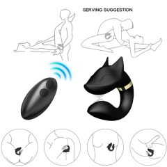ARMONY - FOX VIBRATOR F�R PAARE MIT FERNBEDIENUNG SCHWARZ