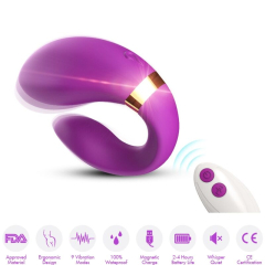 ARMONY - CRESCENT VIBRATOR F�R PAARE, FERNBEDIENUNG, LILA