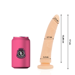 DELTA CLUB - TOYS DILDO NAT�RLICHES MEDIZINISCHES SILIKON 17 CM -O- 3 CM