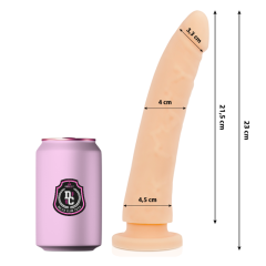 DELTA CLUB - TOYS NAT�RLICHER DILDO AUS MEDIZINISCHEM SILIKON 23 CM -O- 4.5 CM