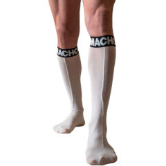 MACHO - D�NNE SOCKEN EINHEITSGR�SSE WEISS
