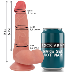 ROCKARMY - FL�SSIGSILIKONFUCHS 19 CM -O- 3,2 CM
