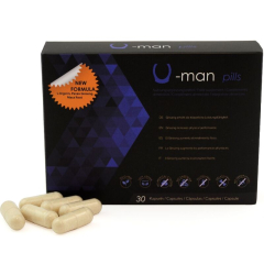 500 COSMETICS - U-MAN VERBESSERT PENISGR�SSE UND SEXUELLE KRAFT - 30 KAPSELN