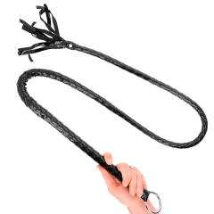 KINK - LANGE GL�NZENDE PVC-PEITSCHE 138 CM