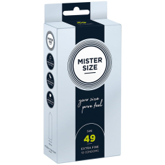 MISTER SIZE - KONDOMGR�SSE S 49 MM (10 EINHEITEN)