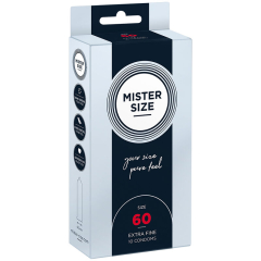 MISTER SIZE - KONDOMGR�SSE XL 60 MM (10 EINHEITEN)