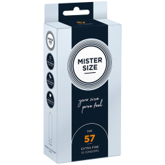 MISTER SIZE - KONDOMGR�SSE L 57 MM (10 EINHEITEN)