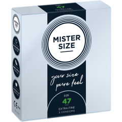 MISTER SIZE - KONDOME GR�SSE XS 47 MM (3 EINHEITEN)