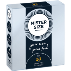 MISTER SIZE - KONDOMGR�SSE M 53 MM (3 EINHEITEN)