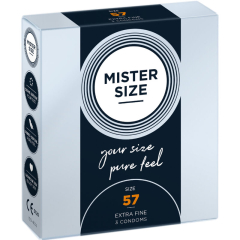 MISTER SIZE - KONDOMGR�SSE L 57 MM (3 EINHEITEN)