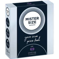 MISTER SIZE - KONDOME GR�SSE XXXL 69 MM (3 EINHEITEN)