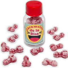 DIABLO PICANTE - 12 PENISF�RMIGE LACHBONBONS ERDBEERE/KIRSCHE
