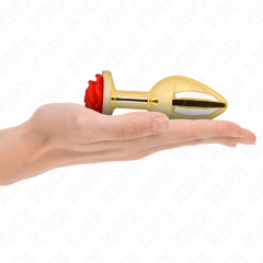 KINK - PLUG ANAL GOLD ROSE ROT GR�SSE L