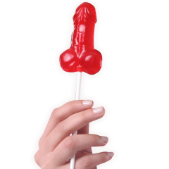 SECRETPLAY - LOLLIPOP PENIS GUMMIB�RCHEN ERDBEERE