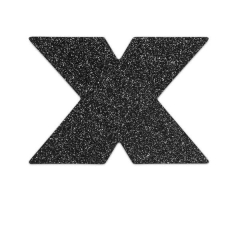 BIJOUX INDISCRETS - FLASH CROSS SCHWARZE NIPPELKAPPEN