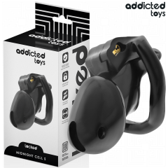 ADDICTED TOYS LOCKED - MINDNIGHT CELL PENIS CAGE GR�SSE S
