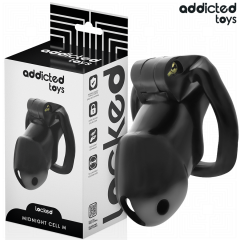 ADDICTED TOYS LOCKED - MINDNIGHT CELL PENIS CAGE GR�SSE M