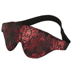 CALEXOTICS � SCANDAL BLICKDICHTE AUGENMASKE MIT ROTEN DETAILS