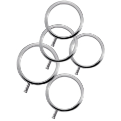 ELECTRASTIM - ELECTRARINGS METALL-PENISRINGE 5ER-PACK