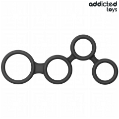 ADDICTED TOYS - PENISRING MIT TEILERN F�R HODEN