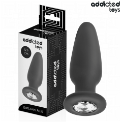 ADDICTED TOYS - ANAL PLUG MIT JUWEL GR�SSE L 12,6 CM