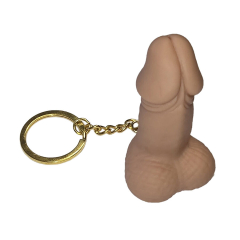 DIABLO PICANTE - PFEIFEN-SCHL�SSELANH�NGER IN FORM EINES PENIS IN HAUTFARBE