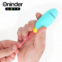 ONINDER CUTE � Vibrierendes Liebes- und Vergn�gens-Ei � Rotierende Silikon-Edelsteine � Kostenlose globale App