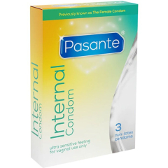 PASANTE � LATEXFREIE FRAUENKONDOMS F�R DEN INNENBEREICH, 3ER-PACKUNG