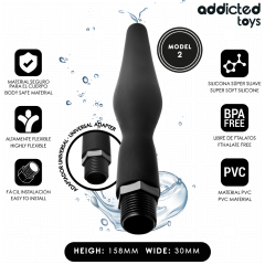 ADDICTED TOYS - ANAL CLEANER MIT UNIVERSALADAPTER MODELL 2